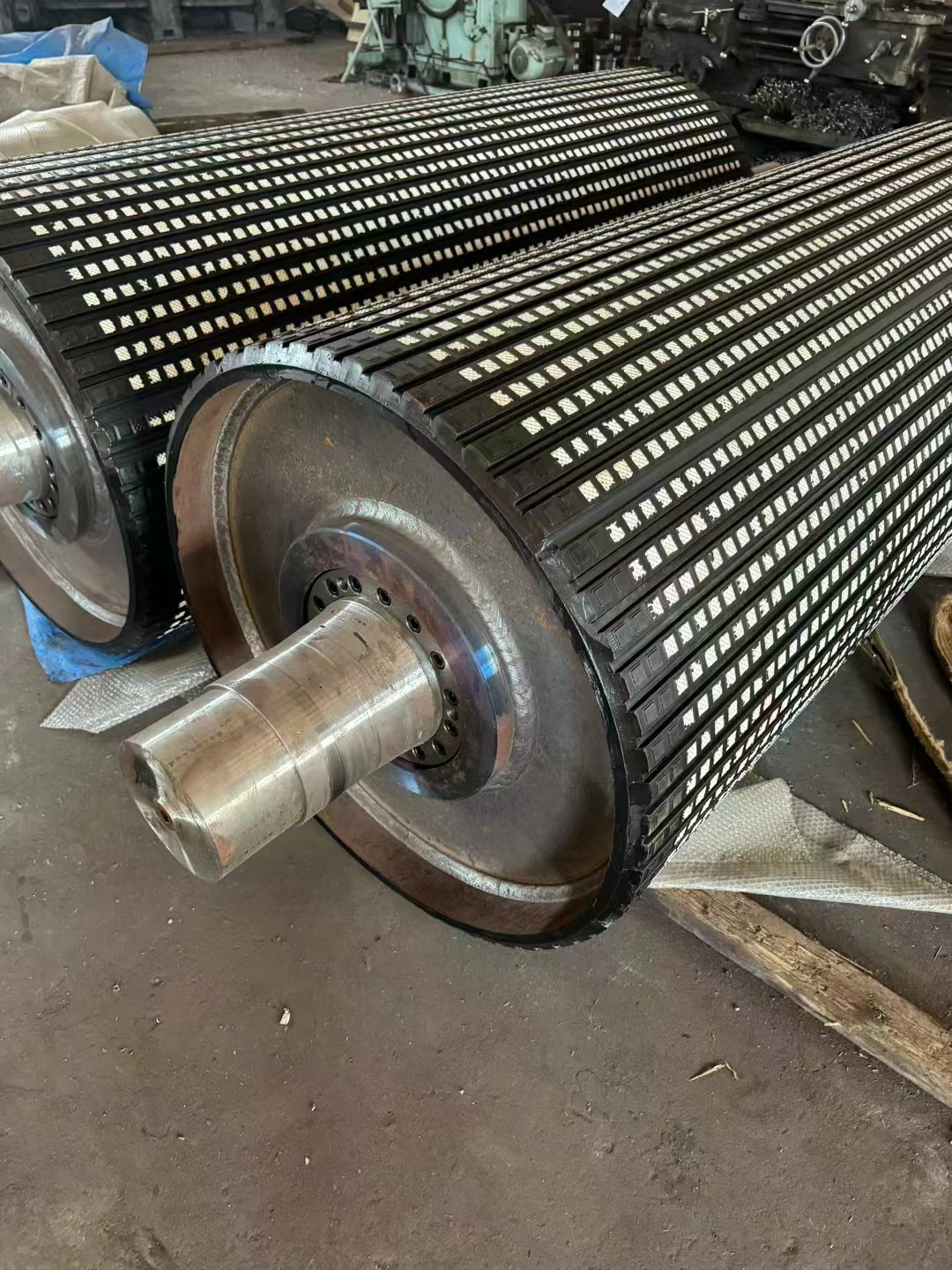 旧胶辊翻新包胶工艺
